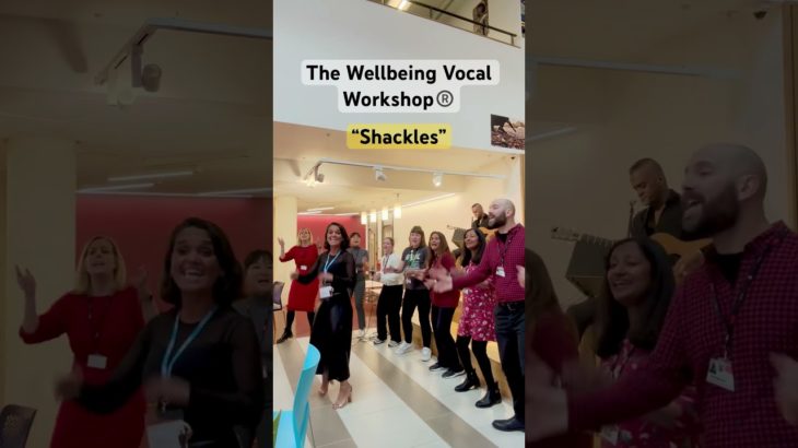 The Wellbeing Vocal Workshop®️ #wellbeing #workplacewellness #wellbeingworkshop