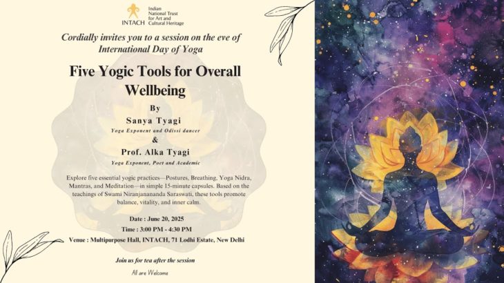 Five Yogic Tools for Overall Wellbeing