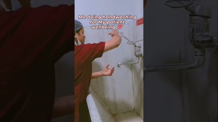 Handwashing for patients wellbeing v/s for my own wellbeing #song #viral #youtubeshorts