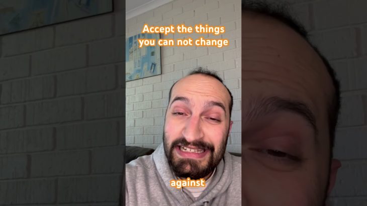 accept the things you cannot change #MentalHealth ￼#WellBeing #kindness
