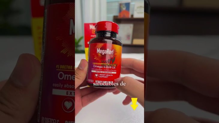 MegaRed 🌊 Omega-3 Krill Oil | Apoya tu Corazón y Bienestar