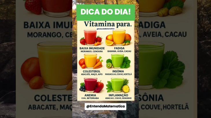 VITAMINAS 😲#dicasdesaúde #saude #bemestar #dicas #dicasdesaúde