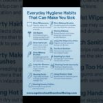 Hygiene Mistakes That Secretly Make You Sick