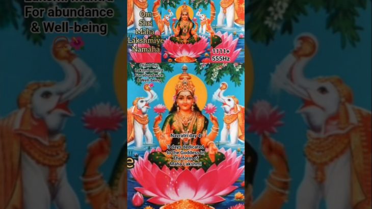 Maha Lakshmi Mantra for Abundance & Well-being 💎