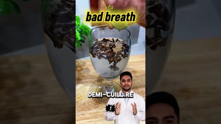 Natural remedy for long-lasting fresh #FreshBreath #HomeTip #NaturalHealth #Well-Being #Clove #Lemon