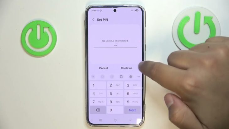 SAMSUNG Galaxy S25 – デジタルウェルビーイングとペアレンタルコントロールのPIN設定方法