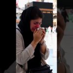 Watch the end 😍 girl Dua for Parents’ Well-being | In Madina SharifPraying Madina | Dua from Madina