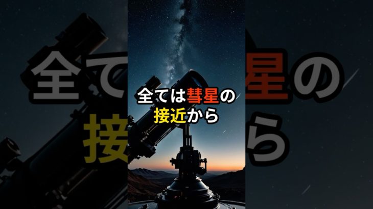 全ては彗星の接近から【 都市伝説 予言 ミステリー スピリチュアル 予知能力 】