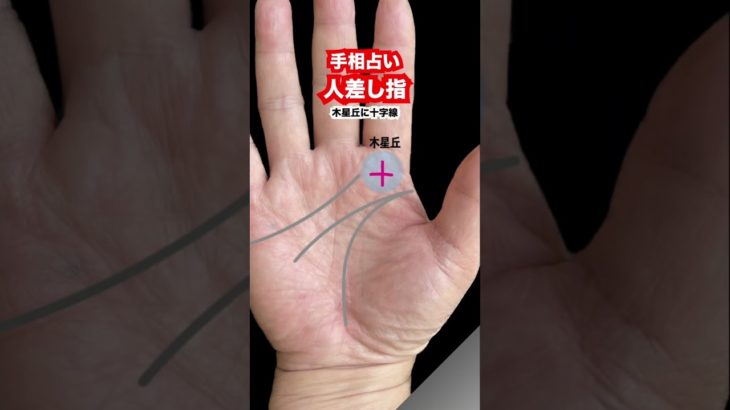 人差し指周辺の吉相 #手相 #占い #スピリチュアル
